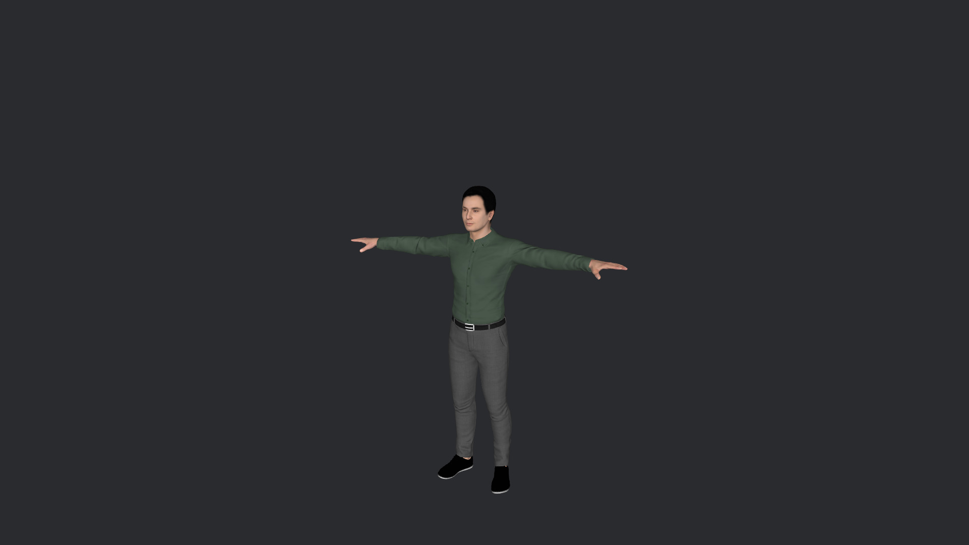 Jimmy Fallon Hyper Realistic Full Body Fully Rigged 3D Character 3D model_28