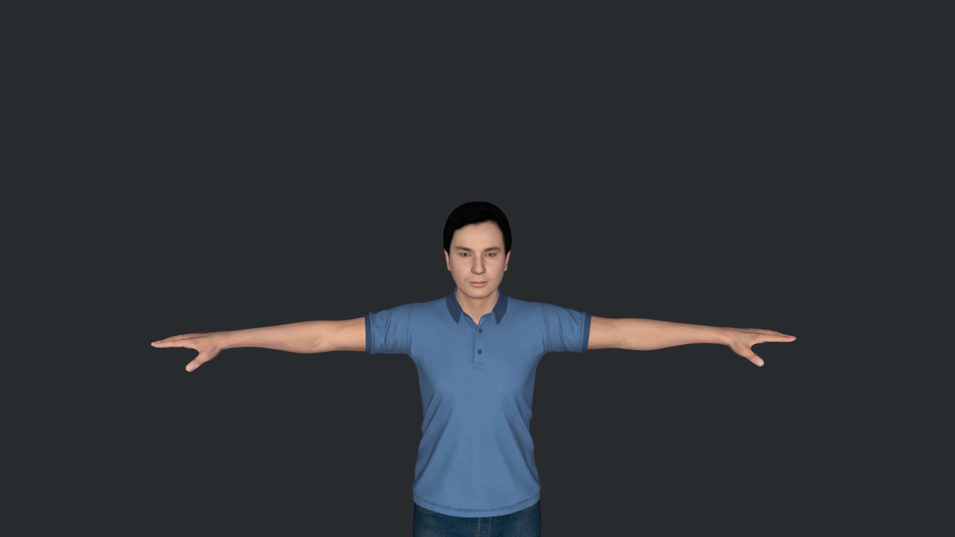 Jimmy Fallon Hyper Realistic Full Body Fully Rigged 3D Character 3D model_14