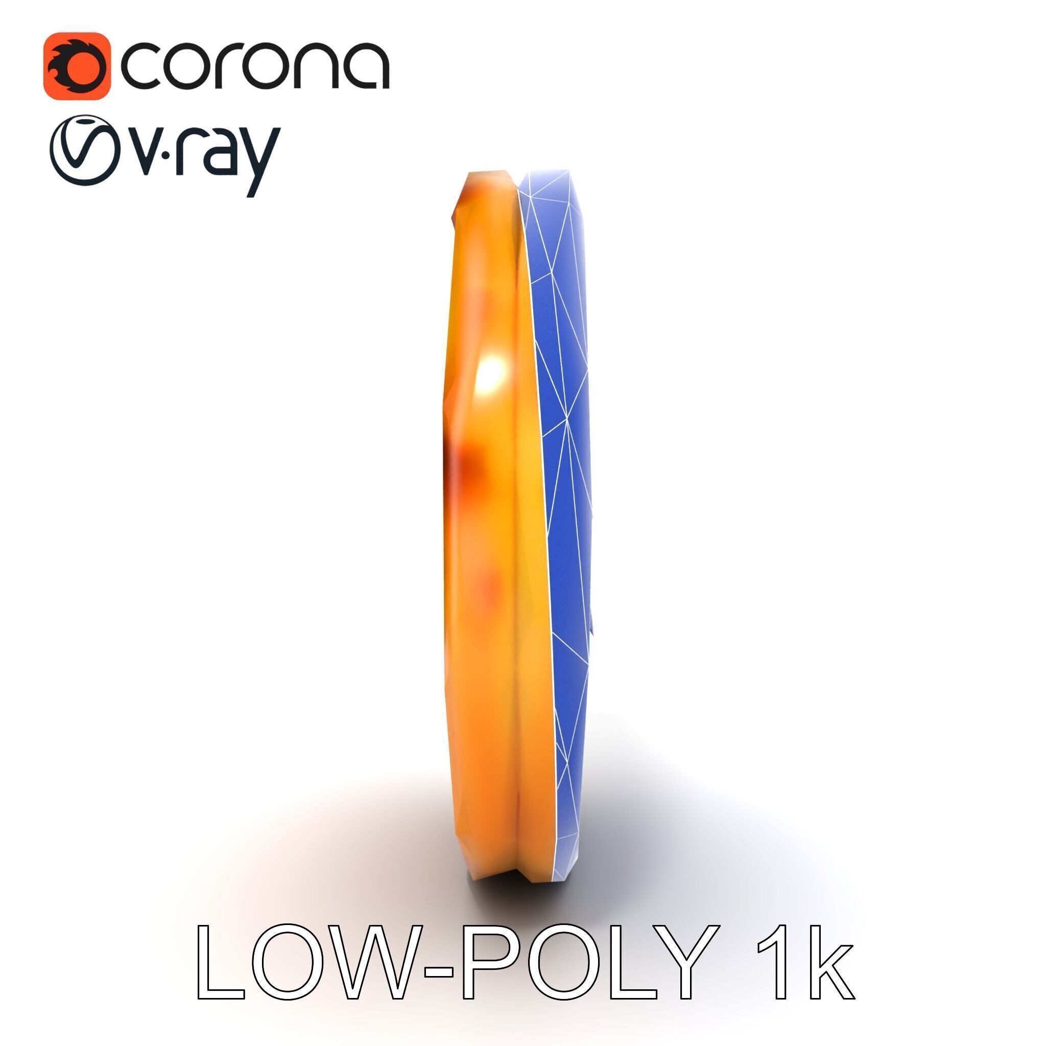 Margherita Pizza Delicious Render model pack Low-poly 3D model_26