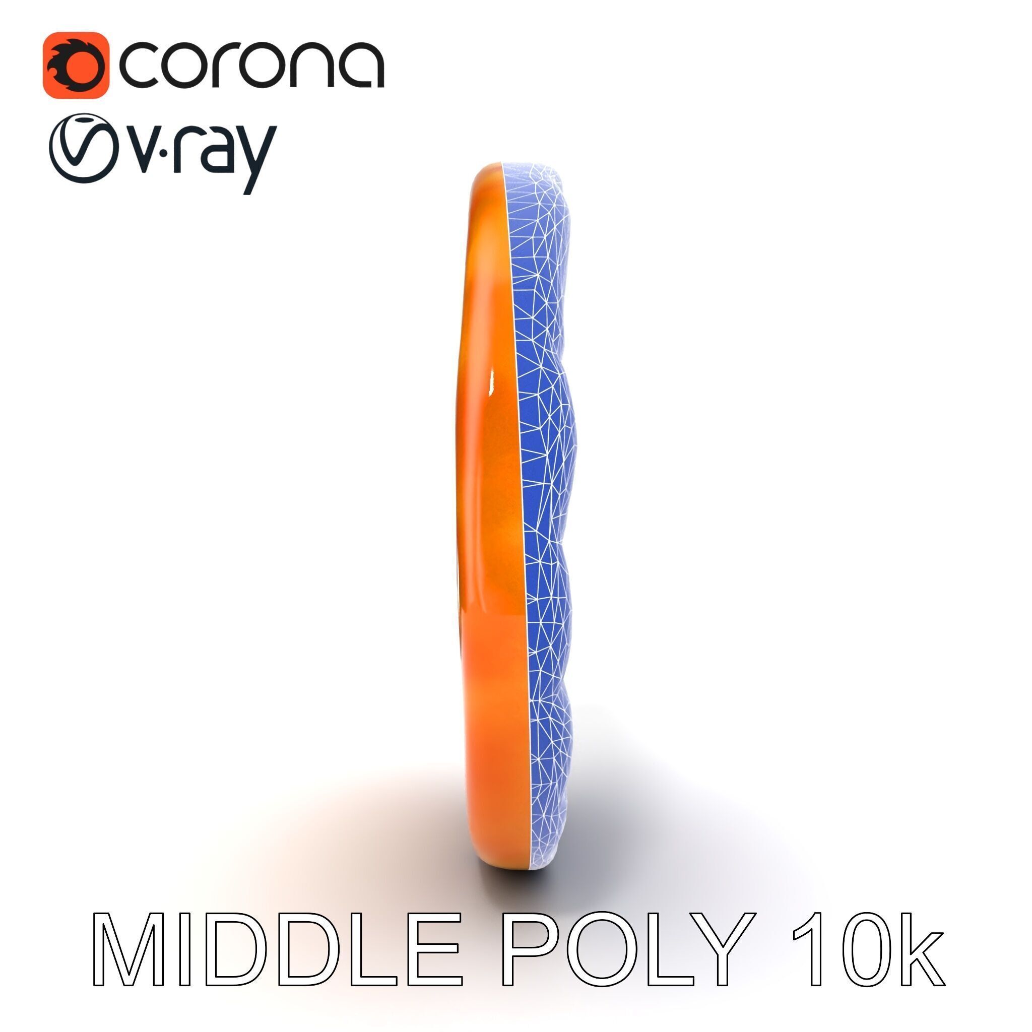 Margherita Pizza Delicious Render model pack Low-poly 3D model_15