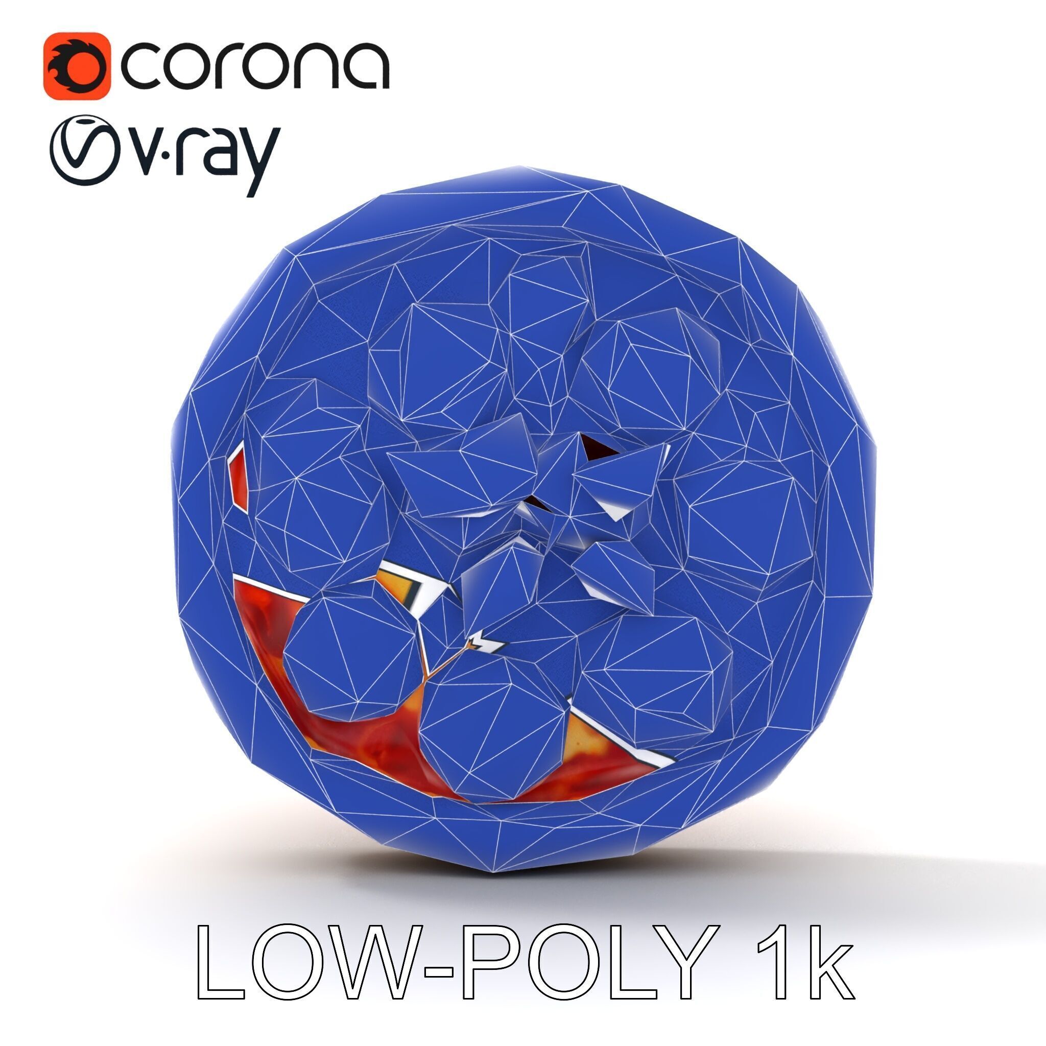 Margherita Pizza Delicious Render model pack Low-poly 3D model_30