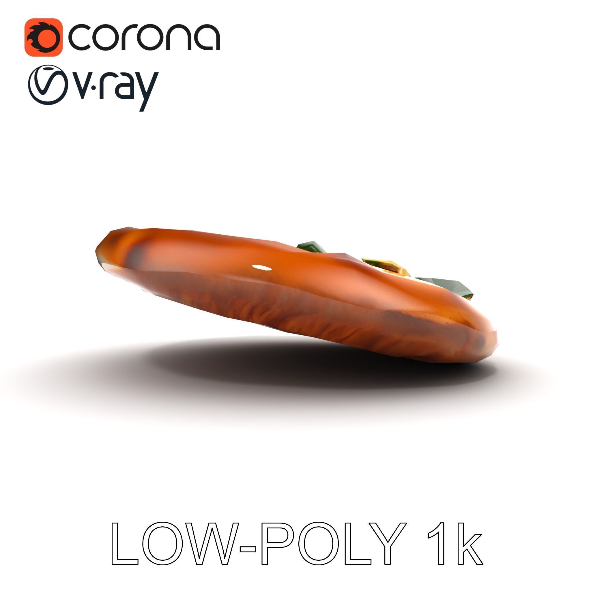 Margherita Pizza Model Pack  Authentic and Appetizing Low-poly 3D model_30