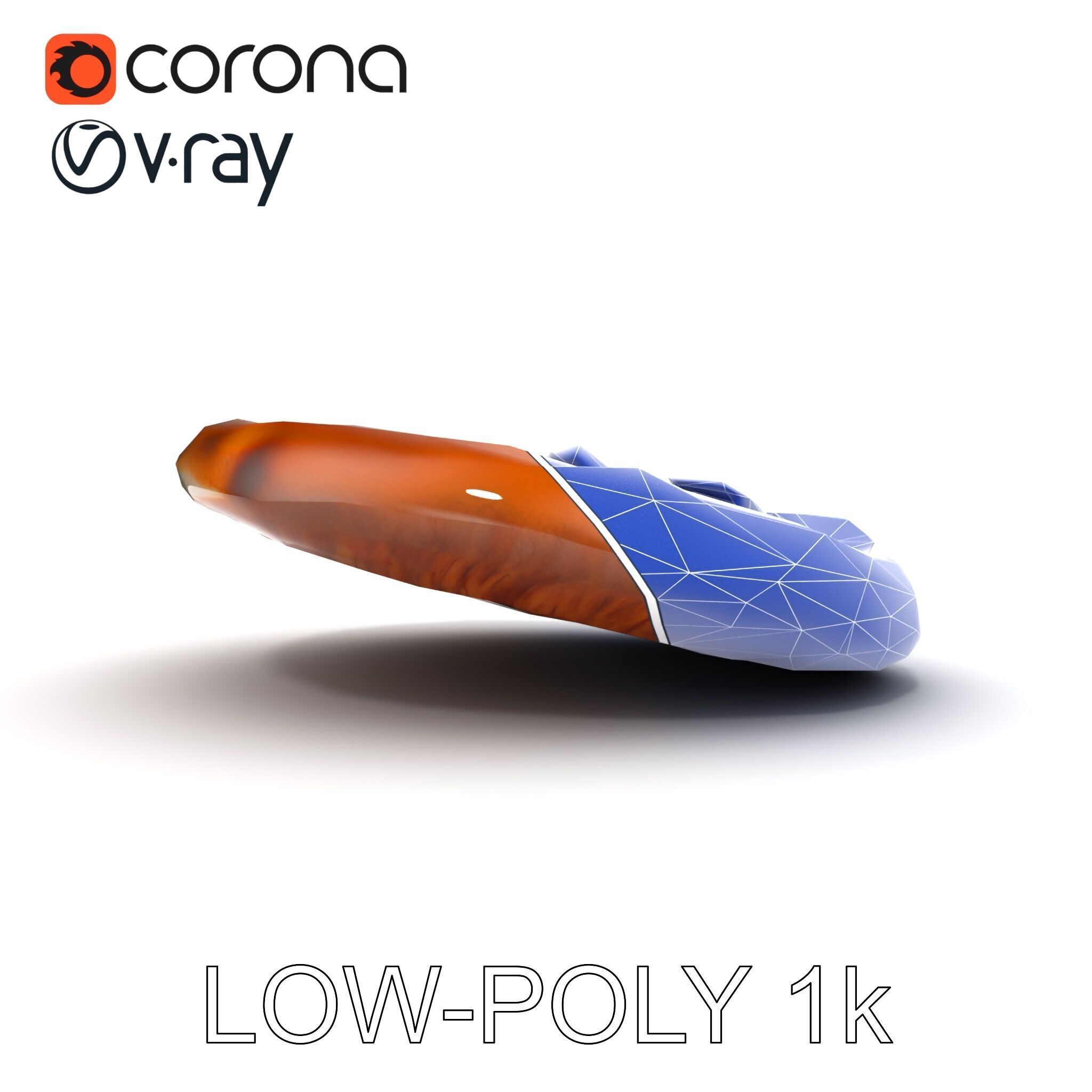 Margherita Pizza Model Pack  Authentic and Appetizing Low-poly 3D model_25