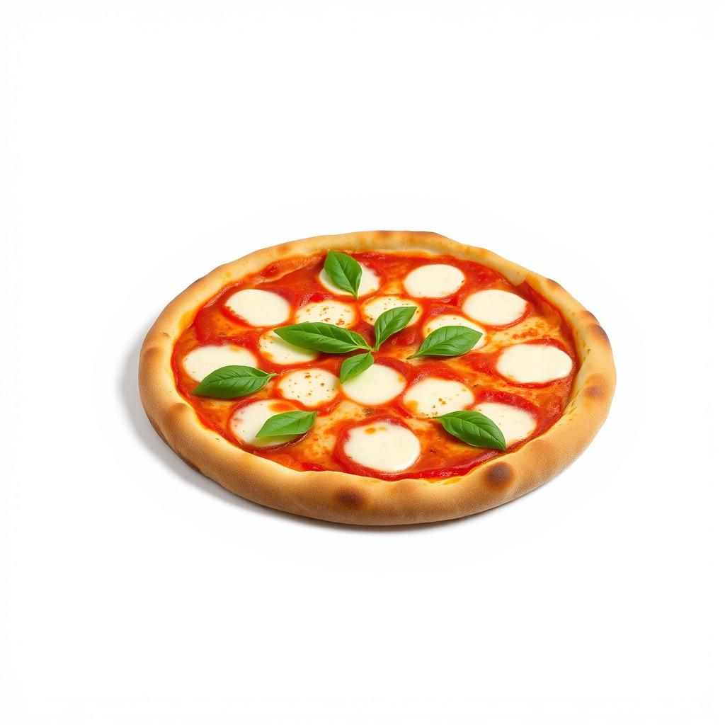 Margherita Pizza Model Pack  Authentic and Appetizing Low-poly 3D model_4