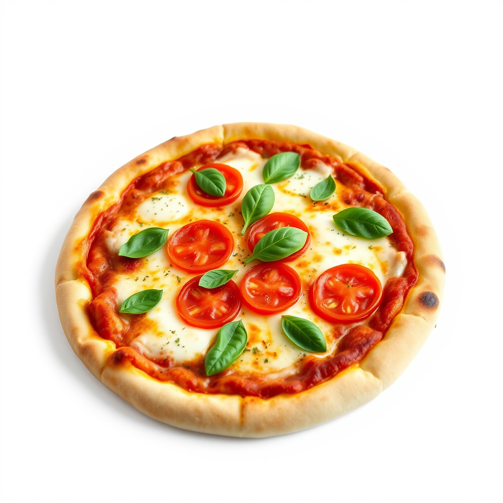 Authentic Margherita Pizza D model pack Low-poly 3D model_4