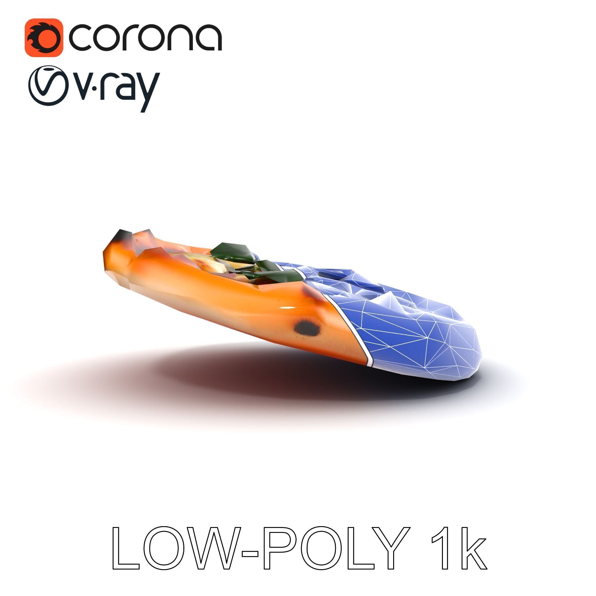 Traditional Neapolitan Pizza D model pack Low-poly 3D model_13