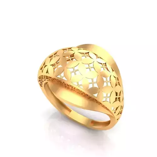 fusion women gold ring