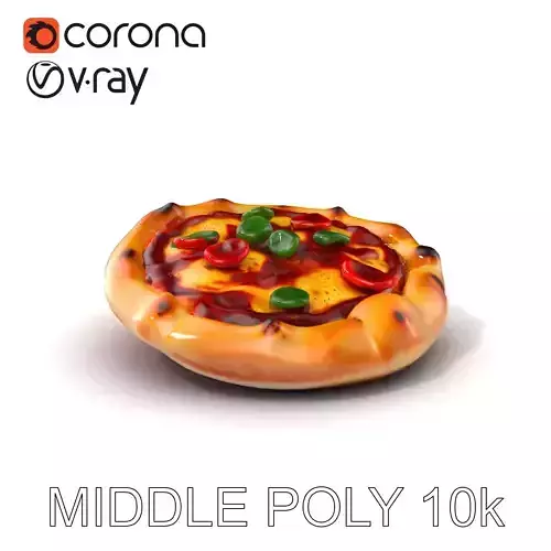 Traditional Italian Pizza D Model Pack Low-poly 3D model Traditional Italian Pizza D Model Pack Low-poly 3D model