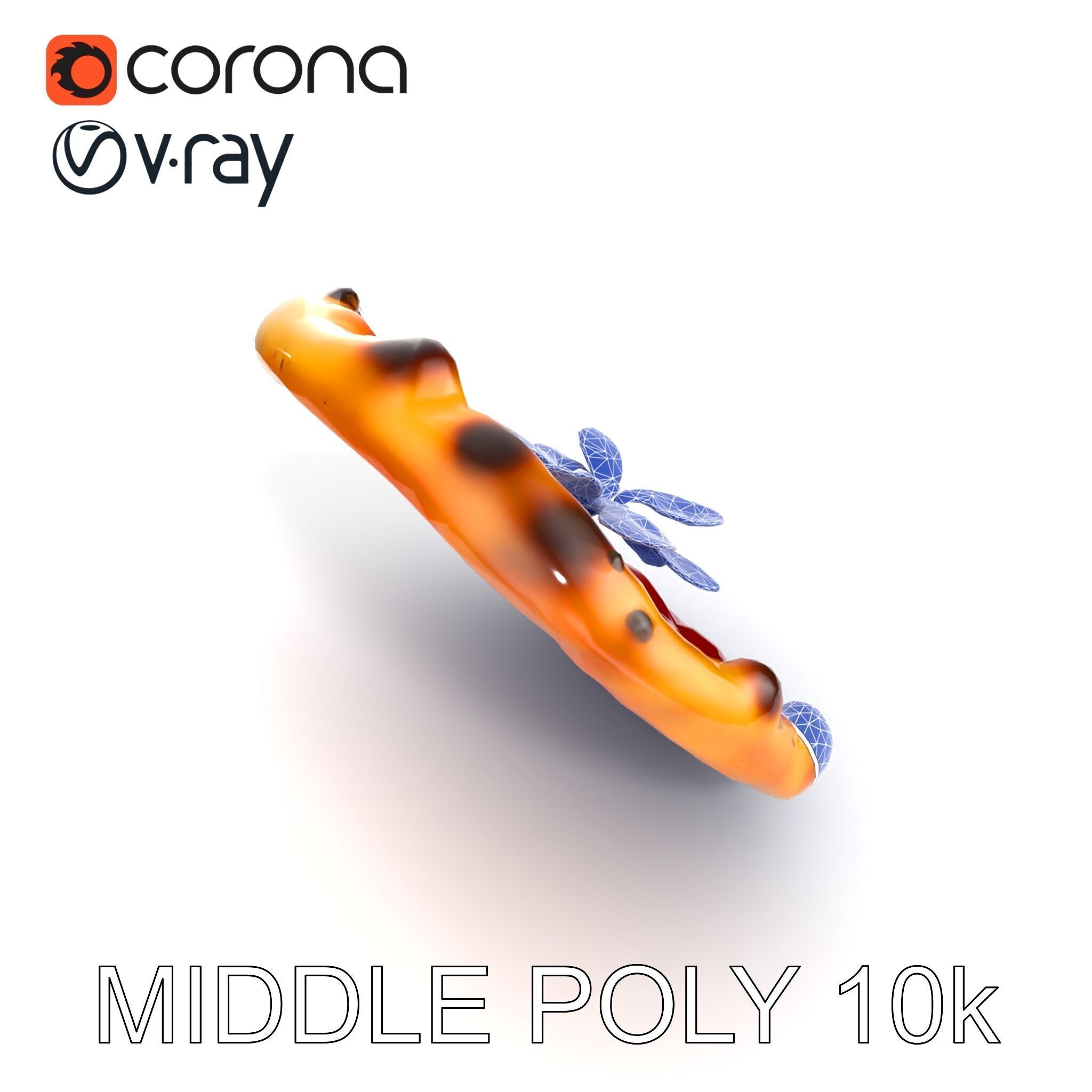 Authentic Neapolitan Pizza D model pack Low-poly 3D model_18