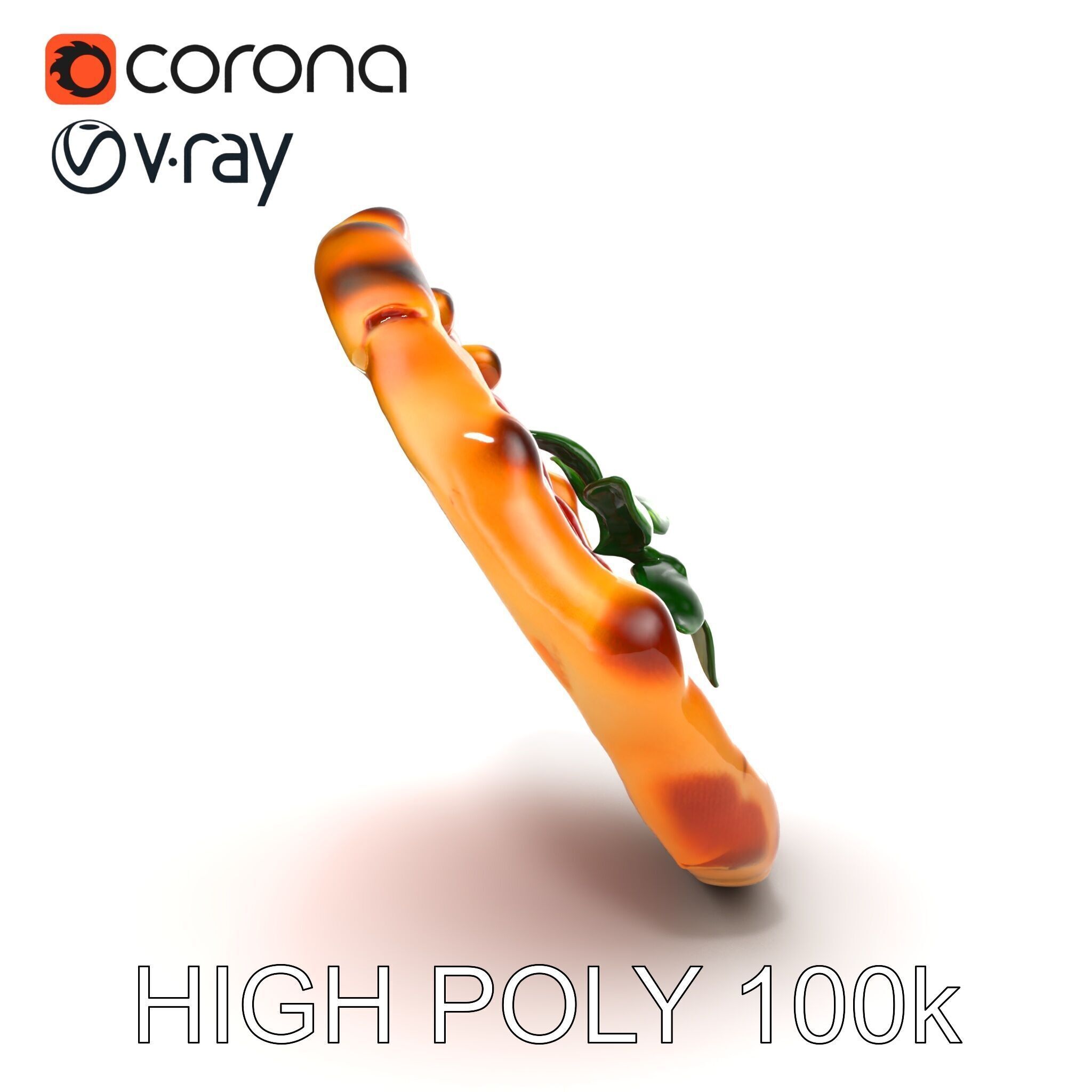 Authentic Neapolitan Pizza D model pack Low-poly 3D model_24