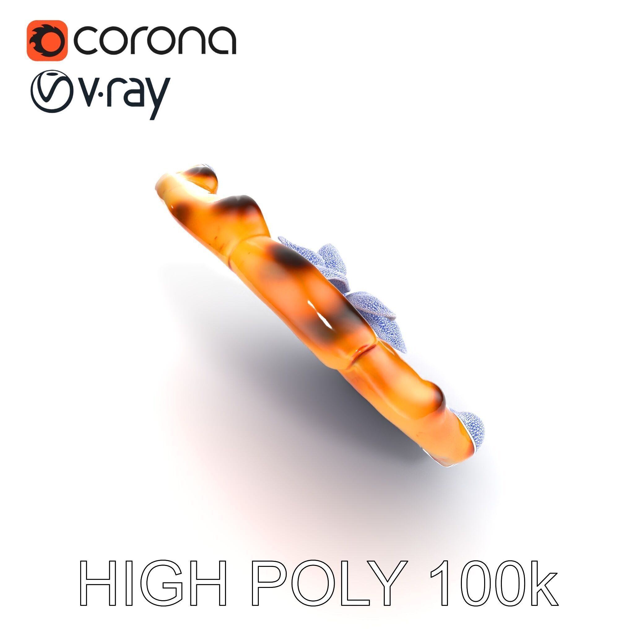 Authentic Neapolitan Pizza D model pack Low-poly 3D model_23