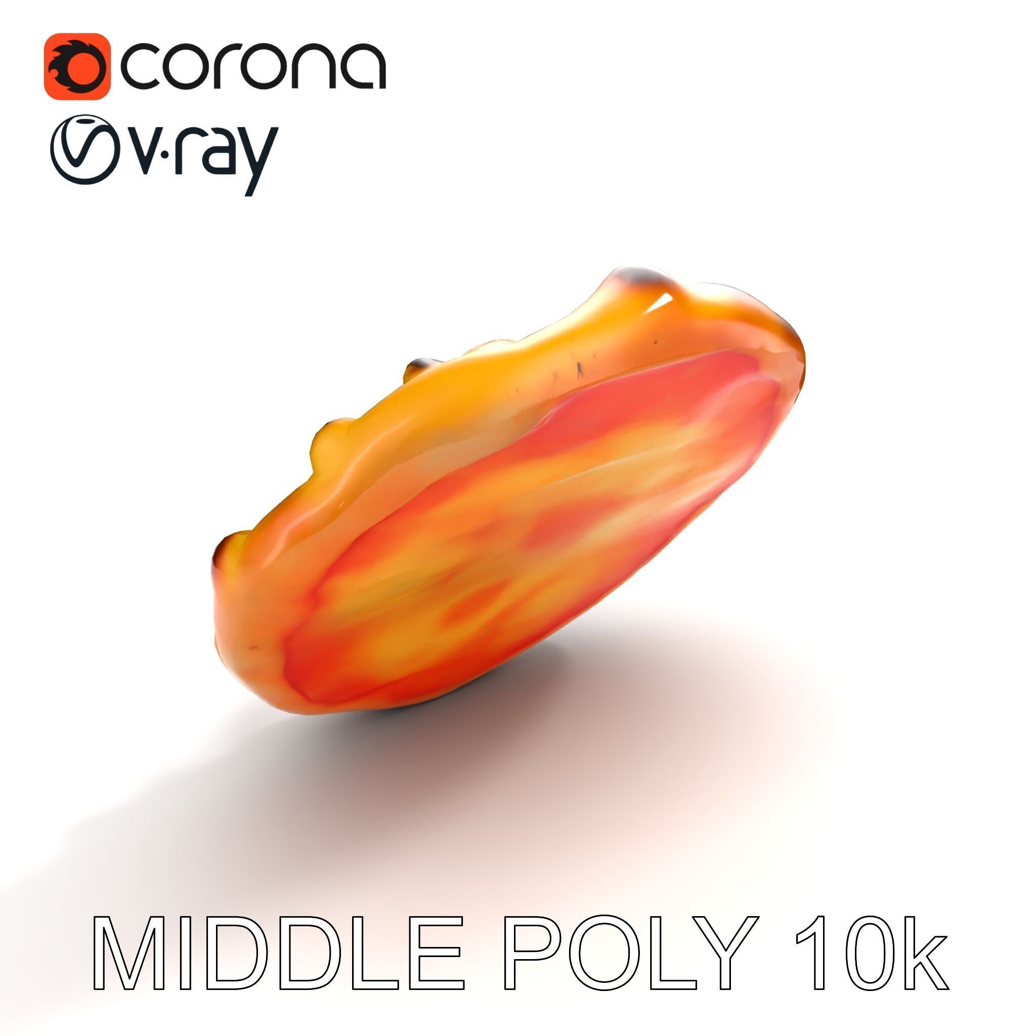 Authentic Neapolitan Pizza D model pack Low-poly 3D model_8