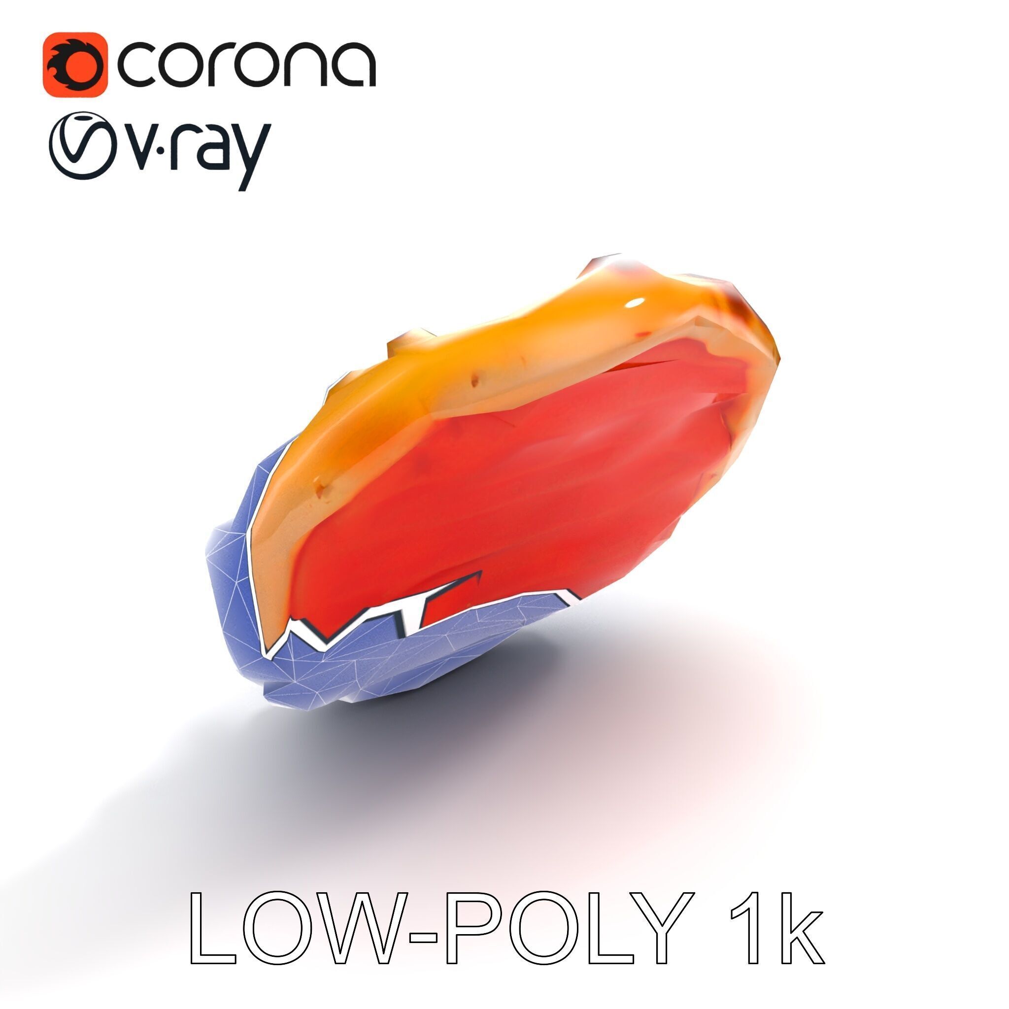 Authentic Neapolitan Pizza D model pack Low-poly 3D model_20