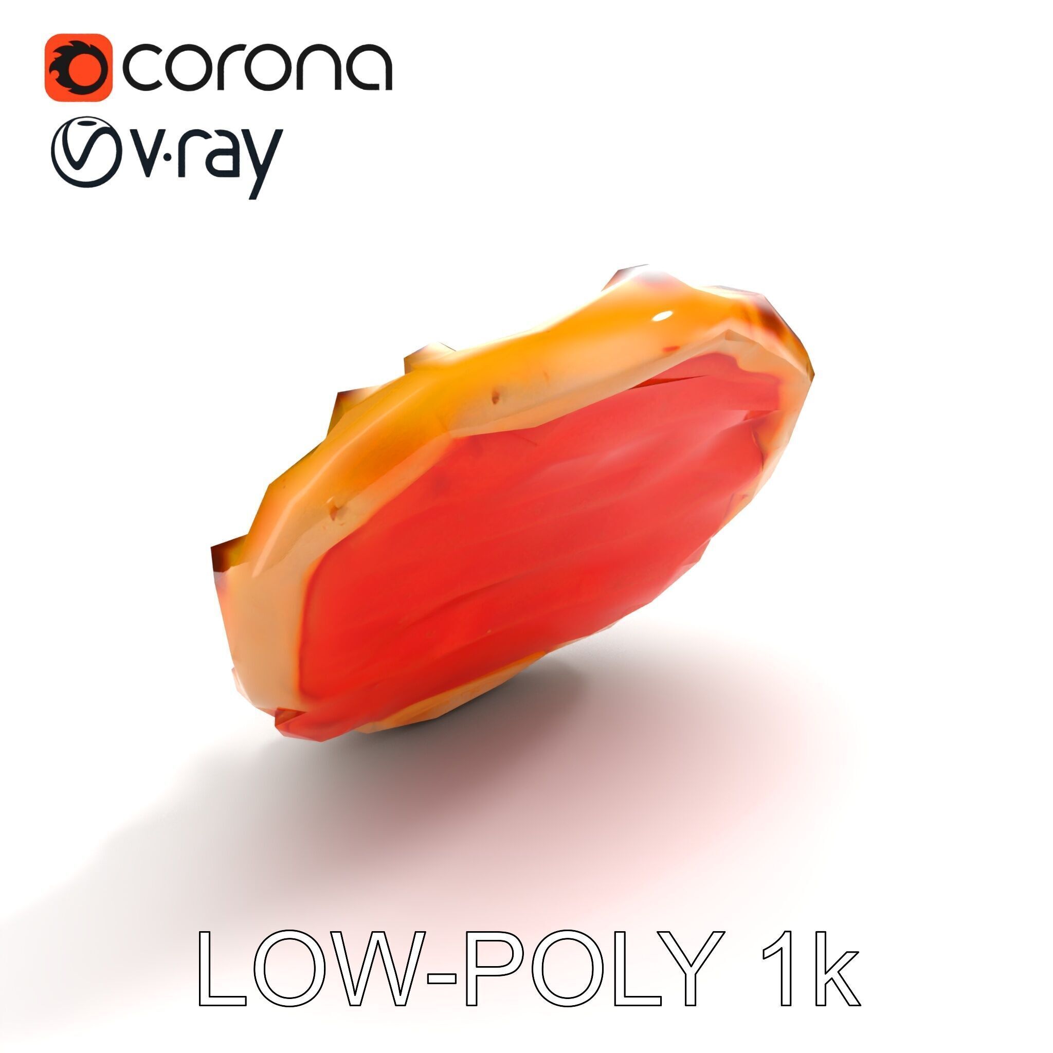 Authentic Neapolitan Pizza D model pack Low-poly 3D model_9