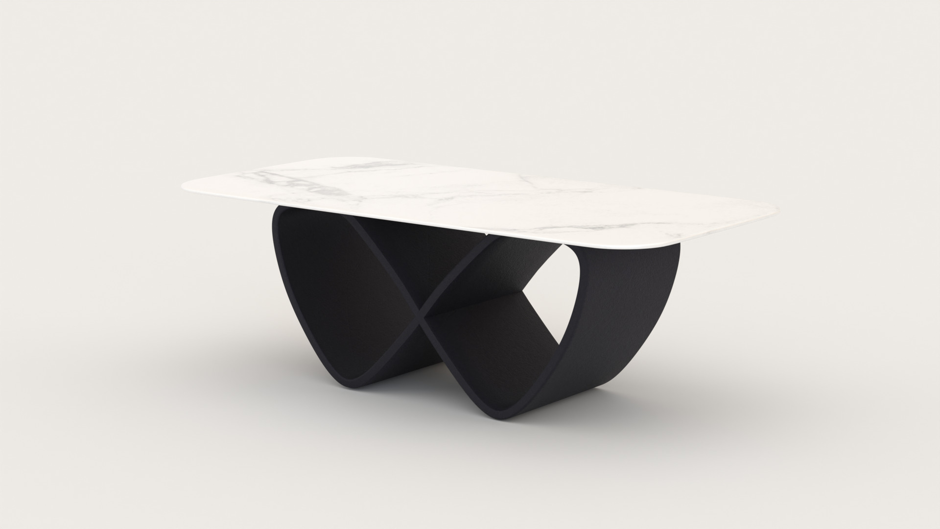 Modern Marble Dining Table Se Low-poly 3D model_14