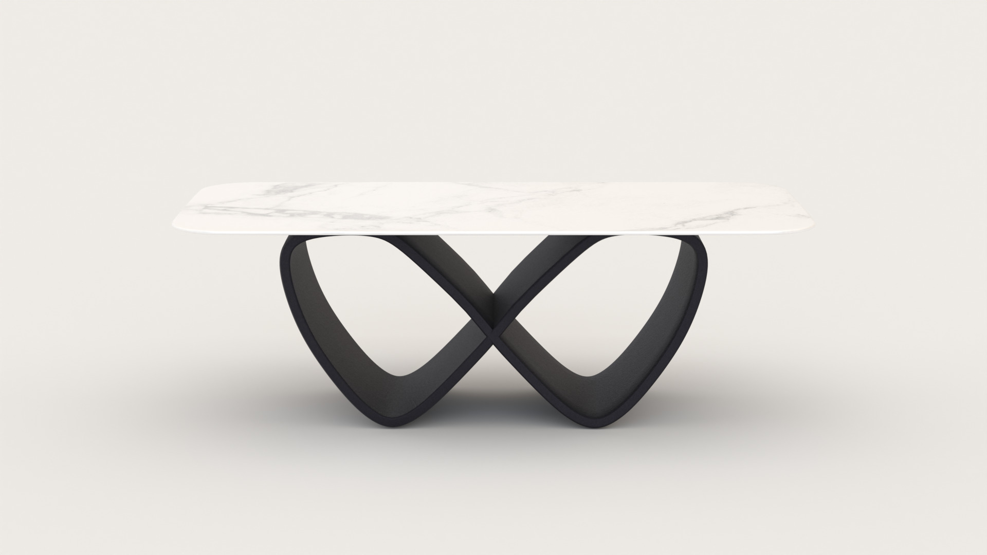 Modern Marble Dining Table Se Low-poly 3D model_10