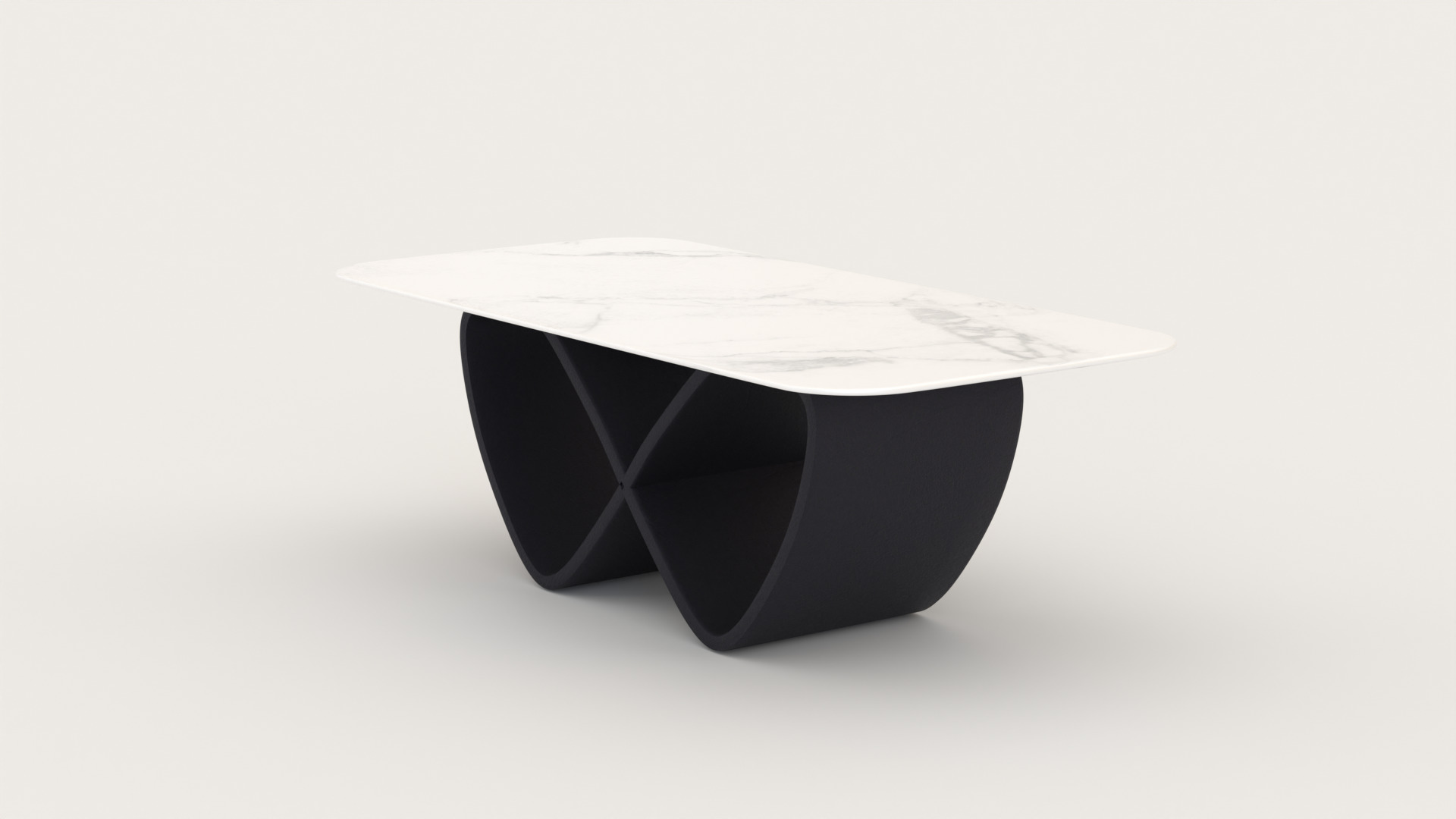 Modern Marble Dining Table Se Low-poly 3D model_12