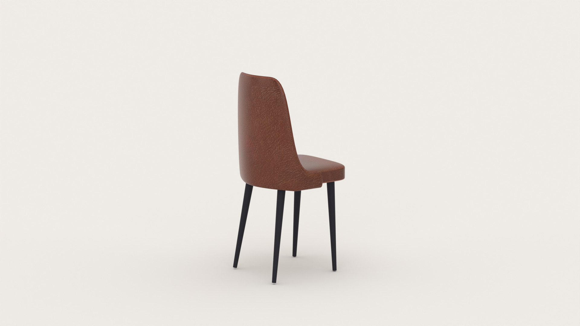 Modern Marble Dining Table Se Low-poly 3D model_7