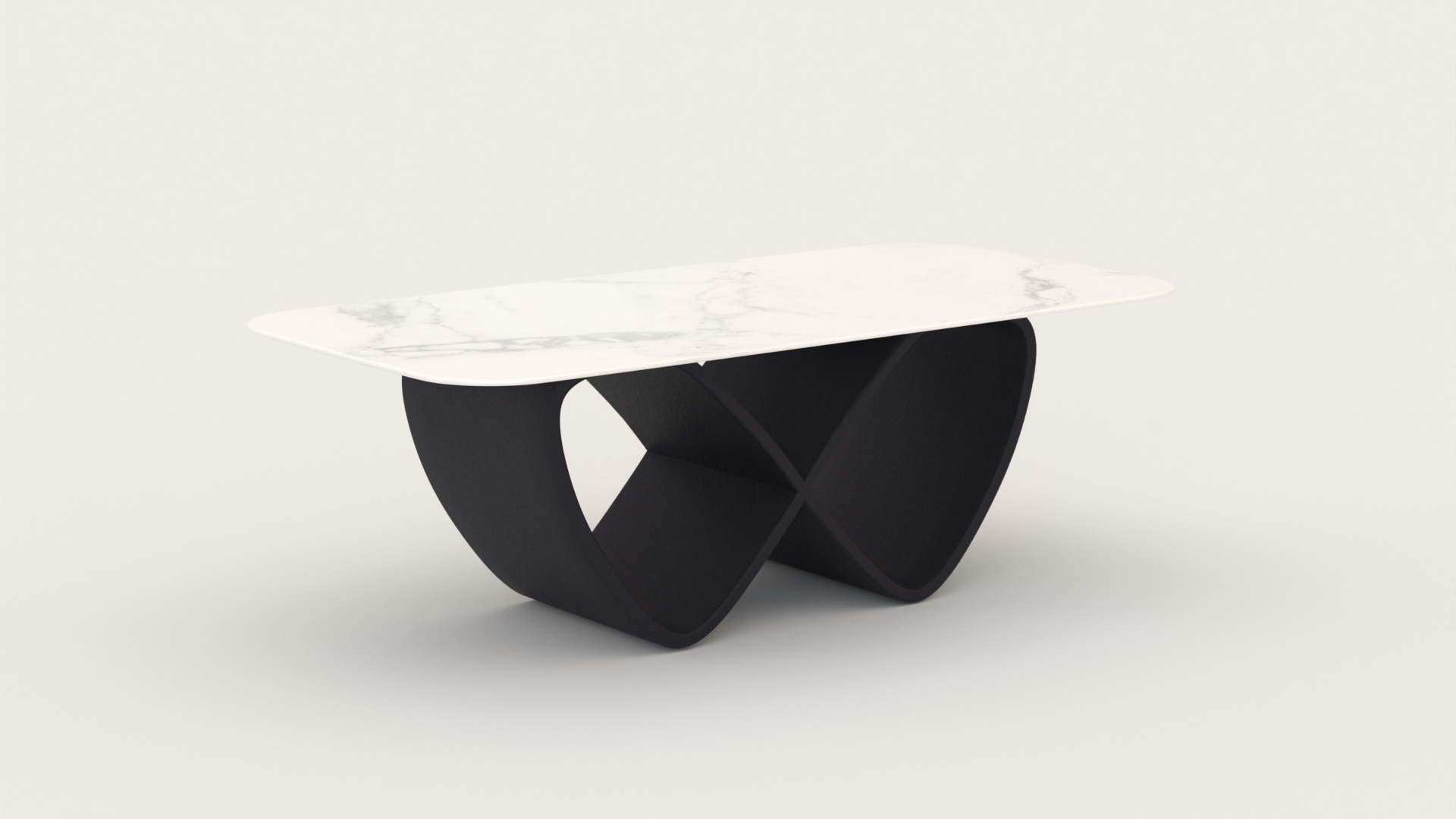 Modern Marble Dining Table Se Low-poly 3D model_11
