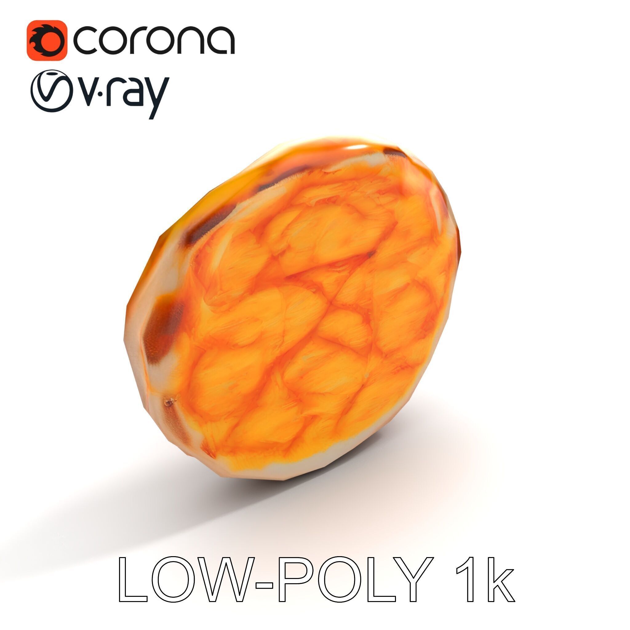 Traditional Margherita Pizza D Model Pack Low-poly 3D model_9