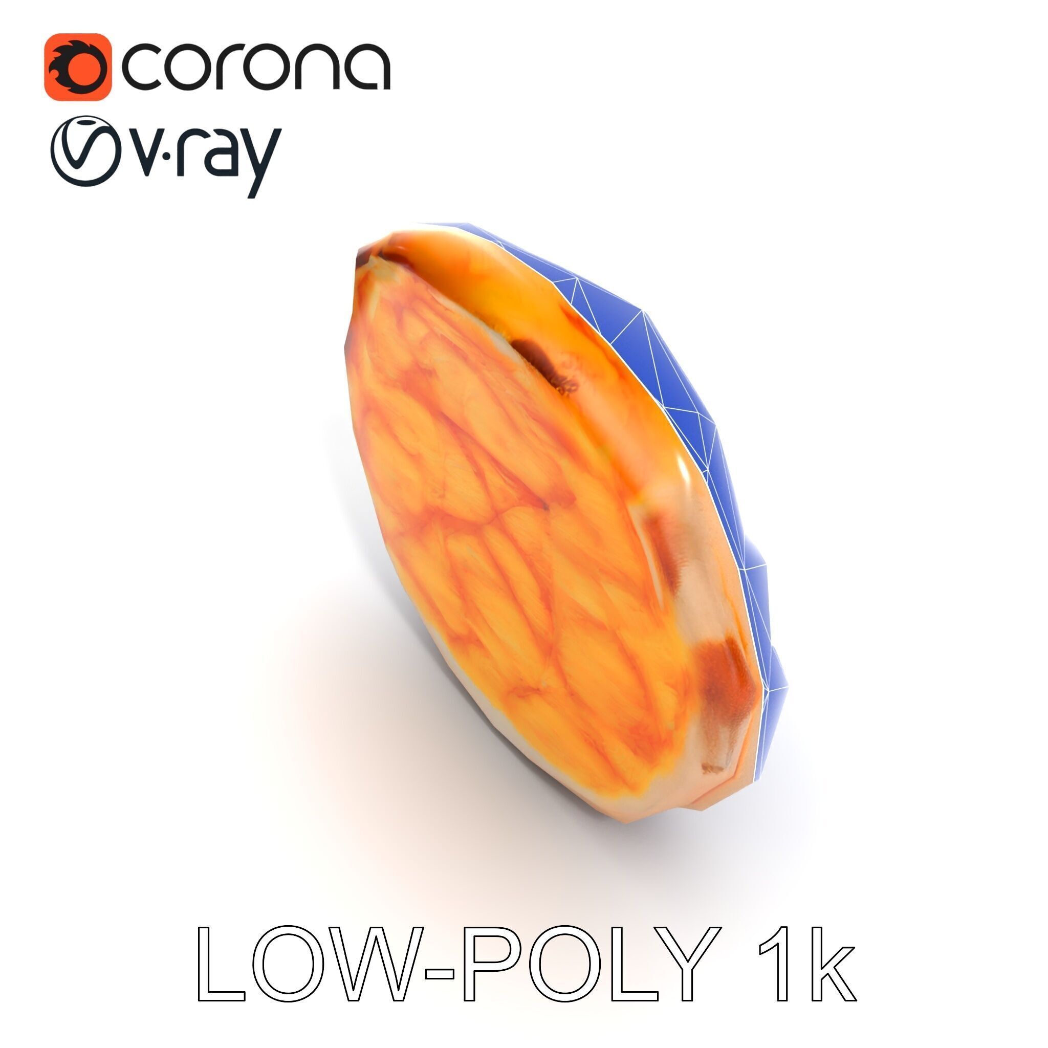 Traditional Margherita Pizza D Model Pack Low-poly 3D model_17