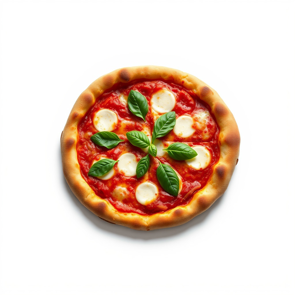 Traditional Margherita Pizza D Model Pack Low-poly 3D model_4