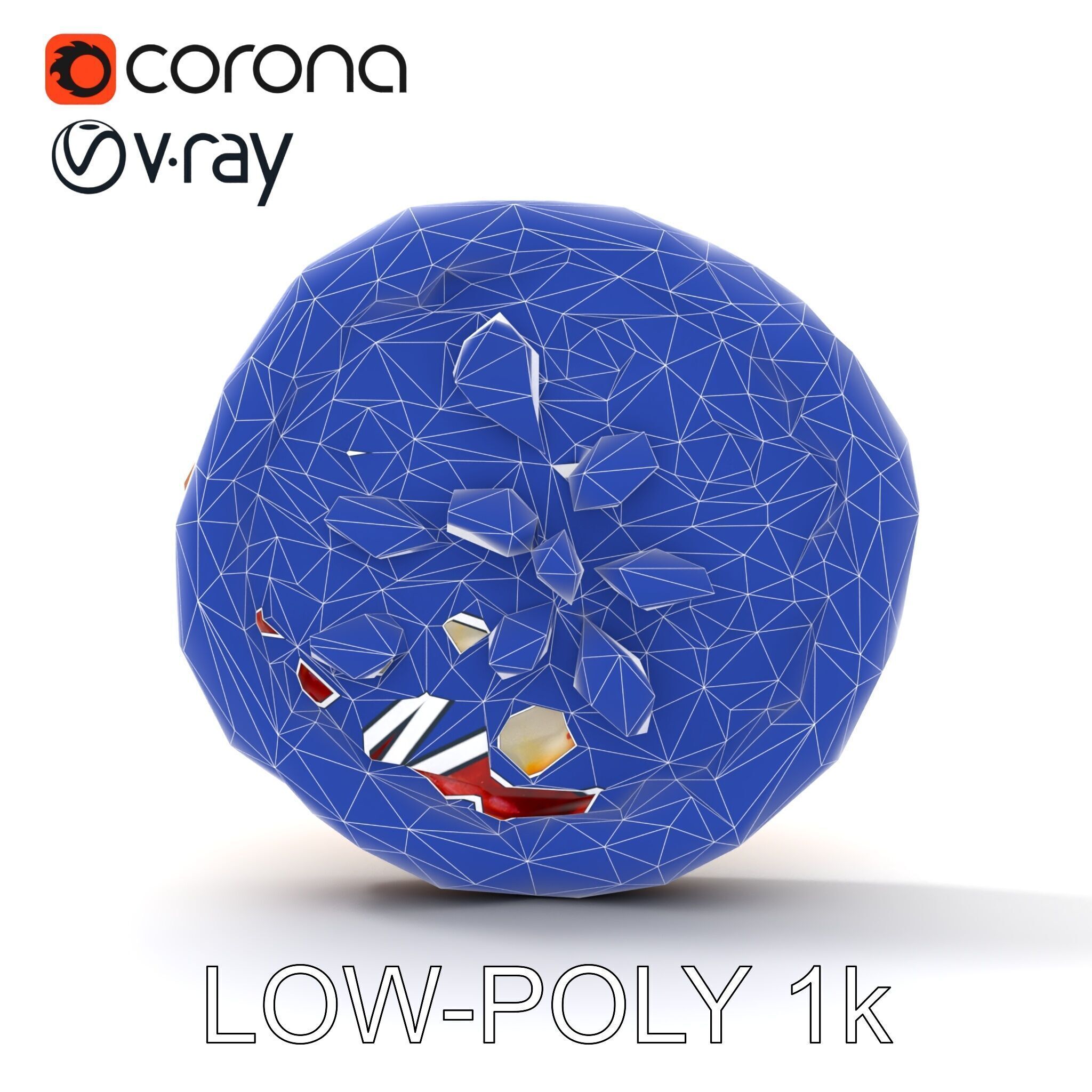 Traditional Margherita Pizza D Model Pack Low-poly 3D model_30