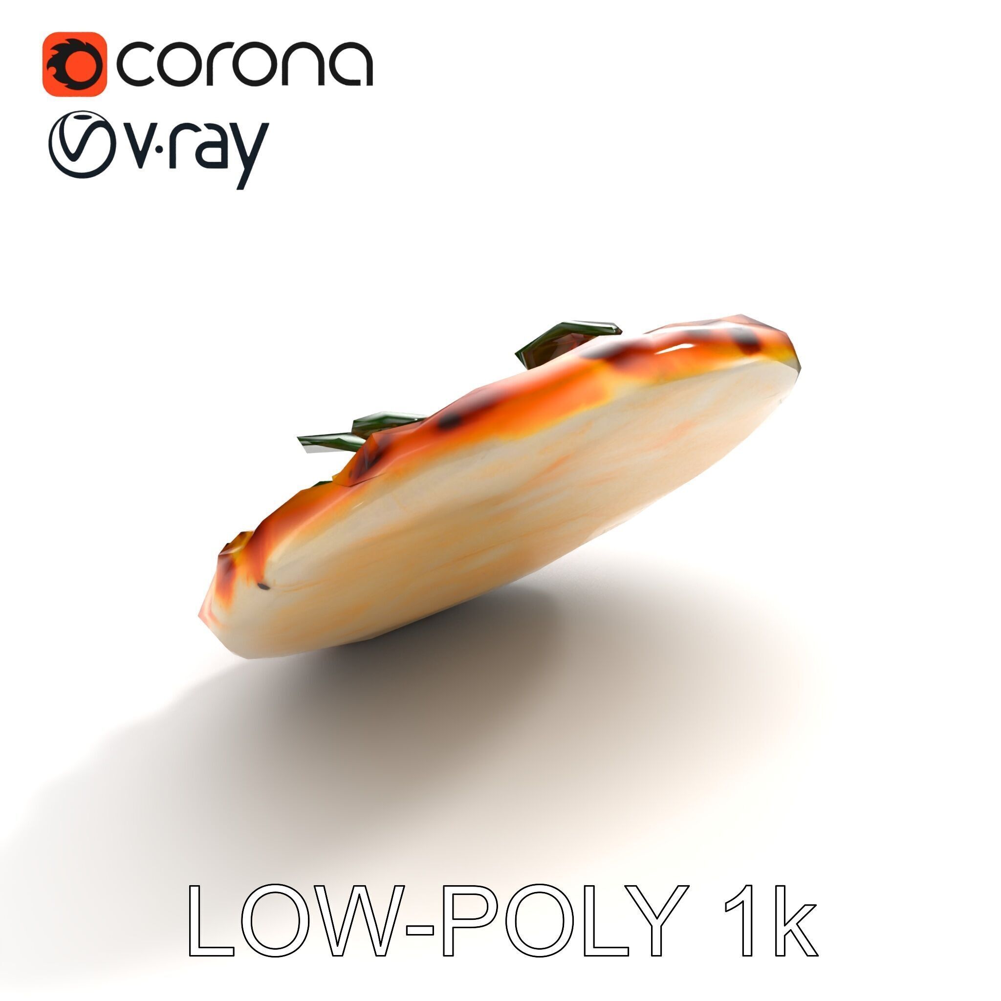 Neapolitan Pizza D Model Pack Low-poly 3D model_9