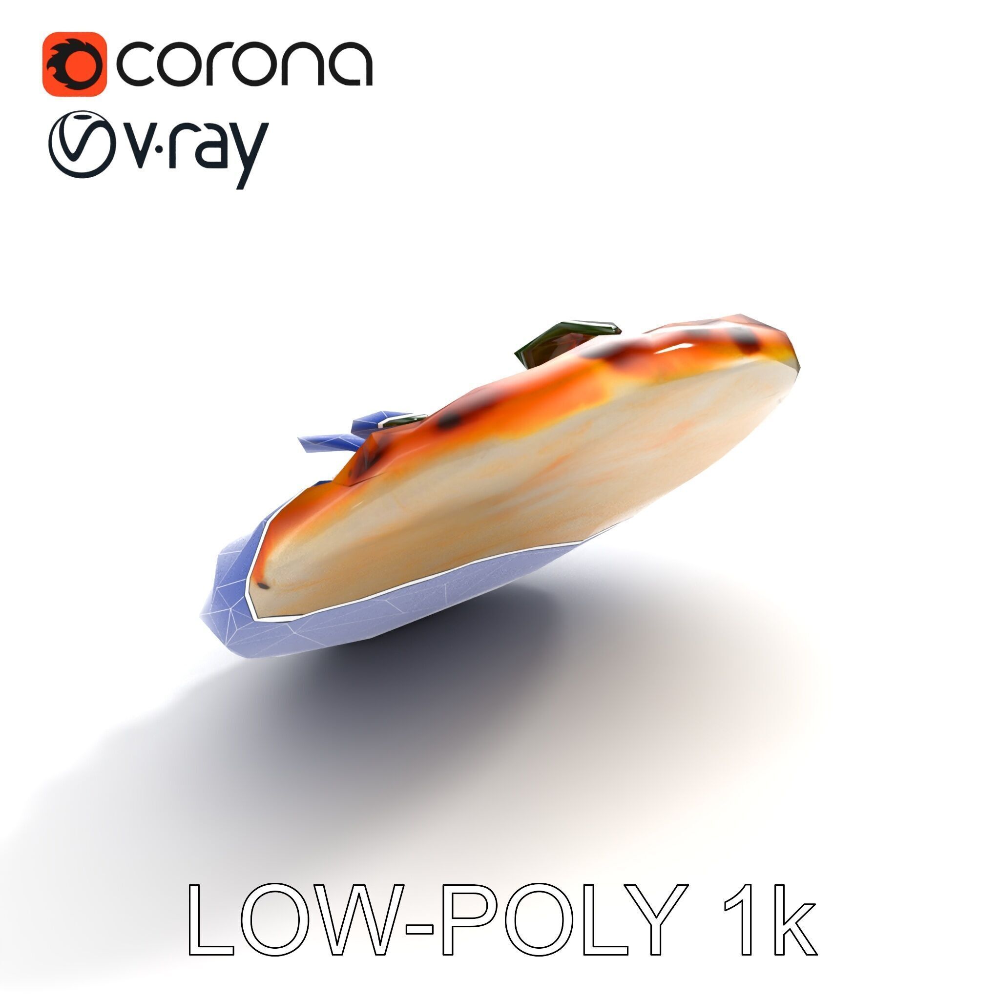 Neapolitan Pizza D Model Pack Low-poly 3D model_25