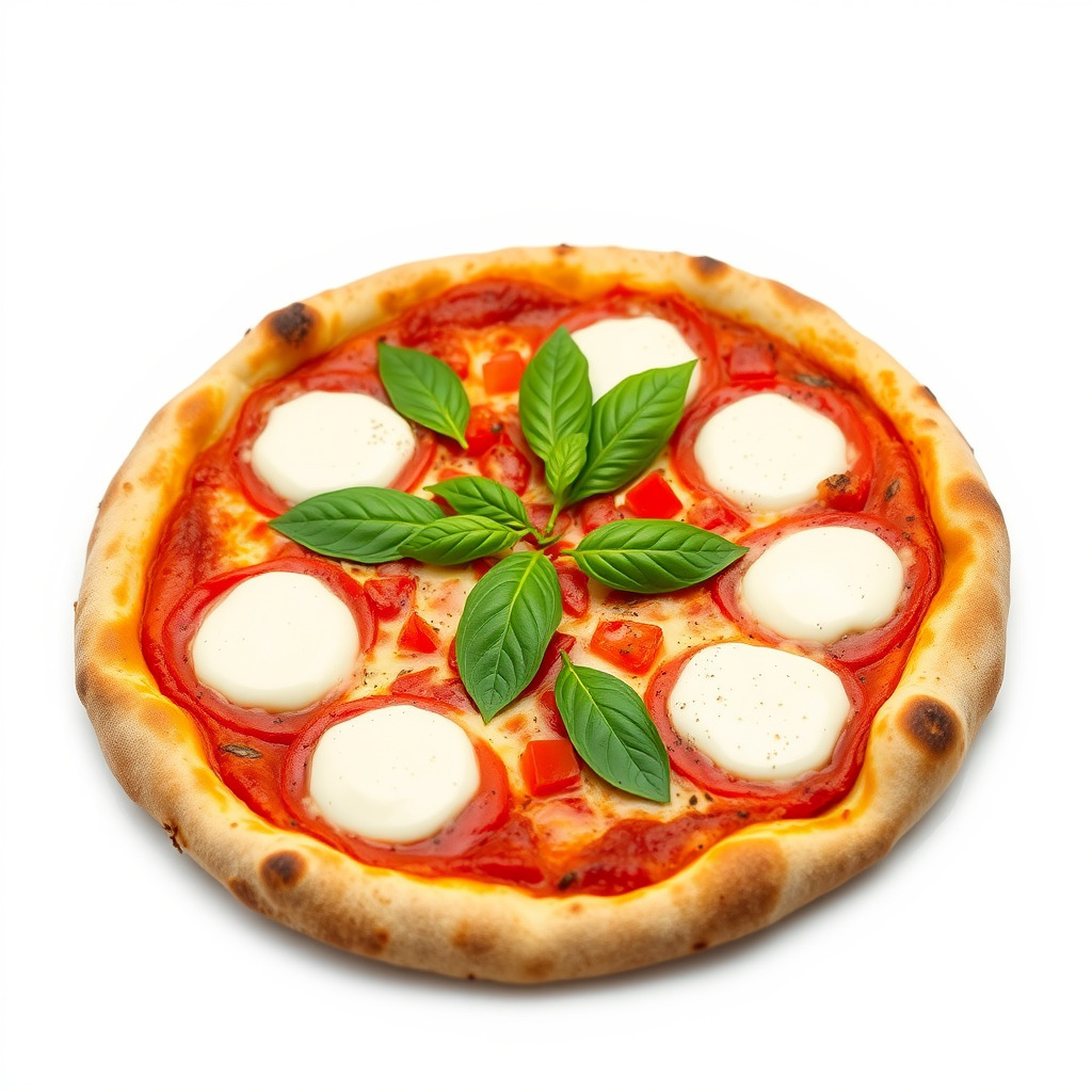 Neapolitan Pizza Gourmet Crust Sculpture model pack Low-poly 3D model_4