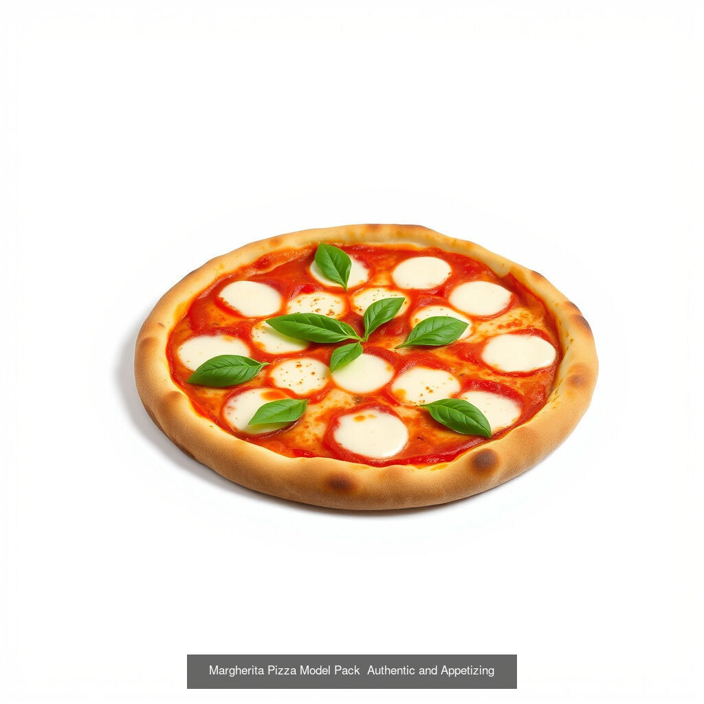 Authentic Italian Pizza Models Pack 3D Model Collection_22