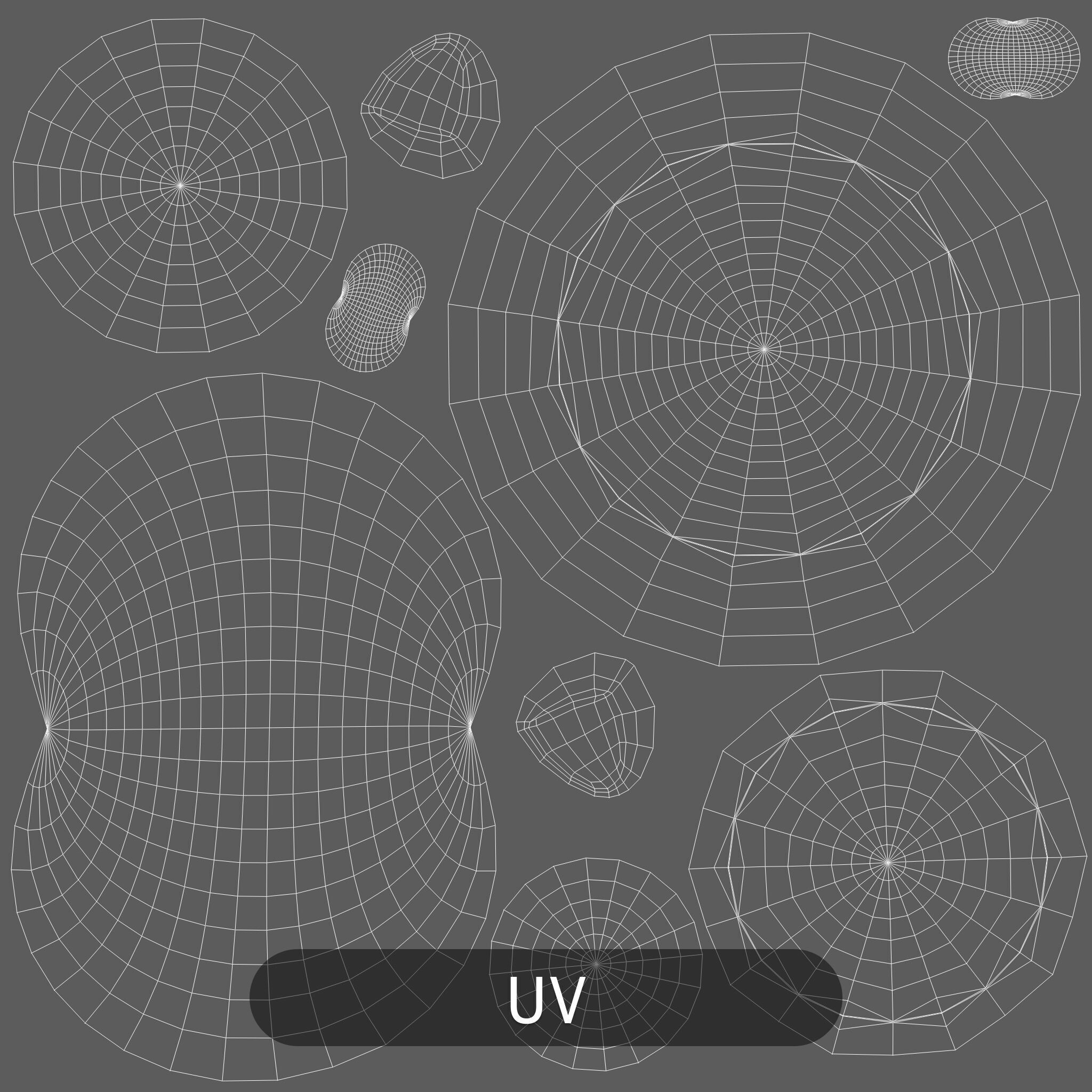 Easter Eggs Chicken Low-poly 3D model_14