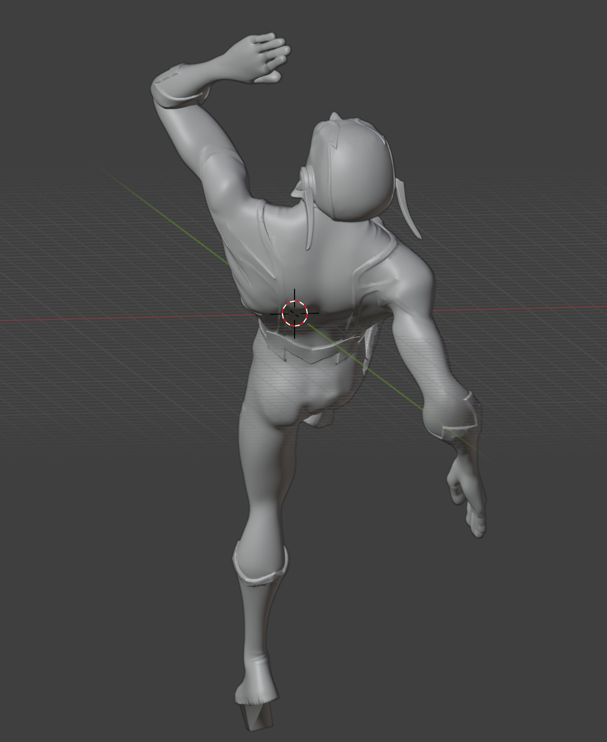 Flash 3d stl print ready model 3D print model_2