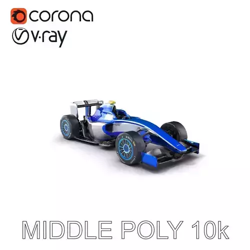 Neon Blue Formula  Vehicle Model Pack