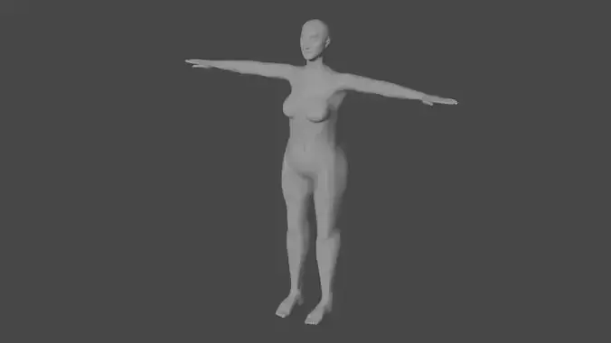 Female Model Eyes Closed