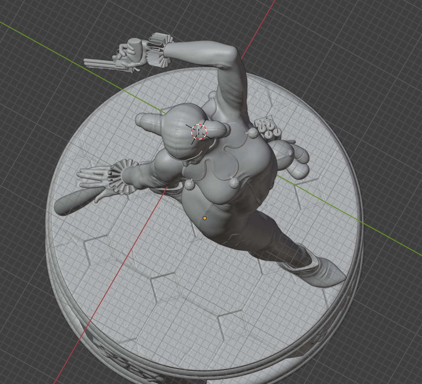 Harley Quinn 3D STL Print ready model 3D print model_1