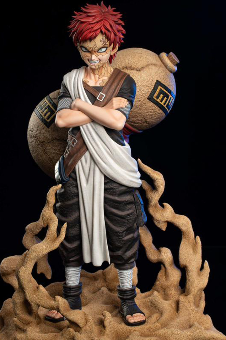 Gaara redesigned according to the image concept 3D print model_1