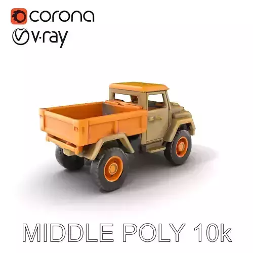 Sandbox Lorry Detailed Toy Model Pack