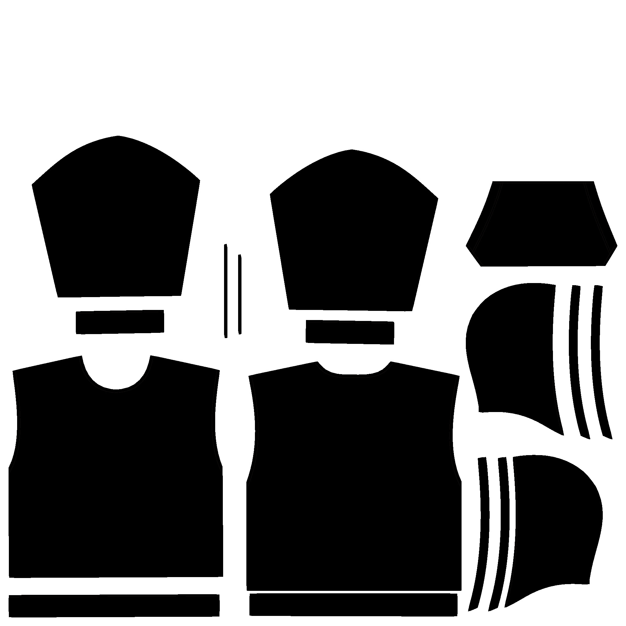 Mens Hoodie-Future Vintage In Low Poly Low-poly 3D model_3