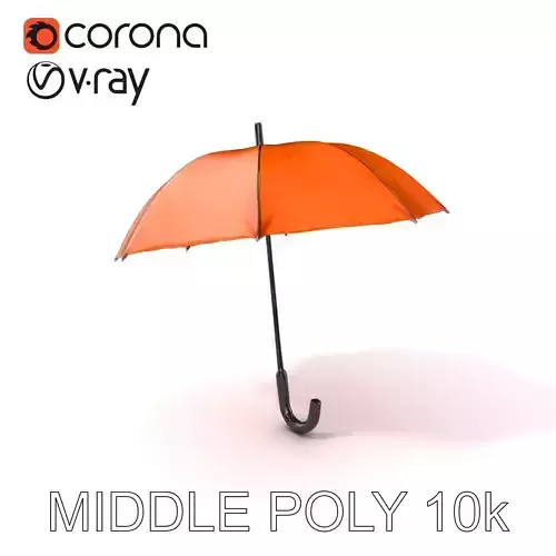 Dual Canopy Umbrella for D Visualization model pack