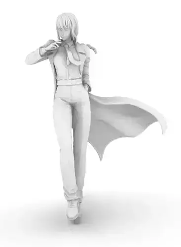 Makima by Chainsaw Man Action figure 3D print model 3D print model