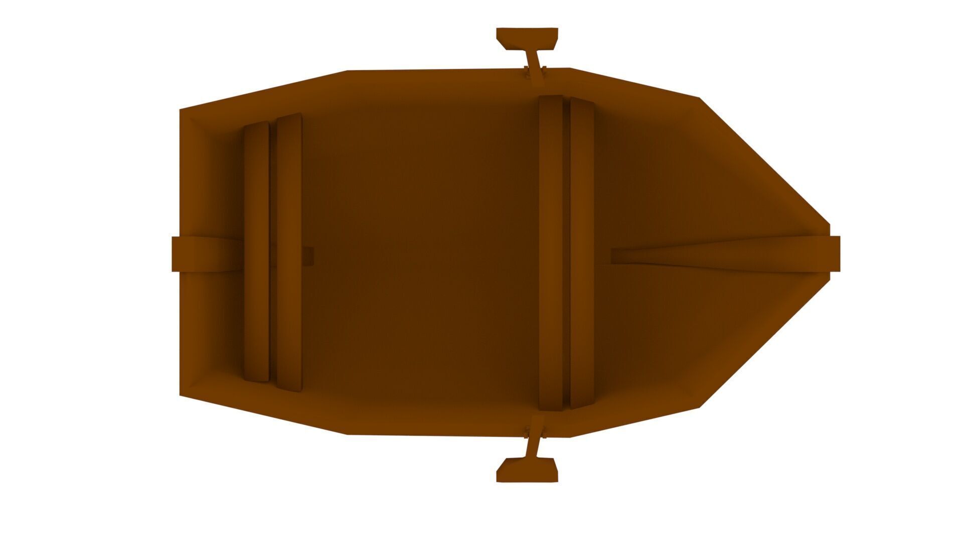 Low poly Boat 3d model Low-poly 3D model_5