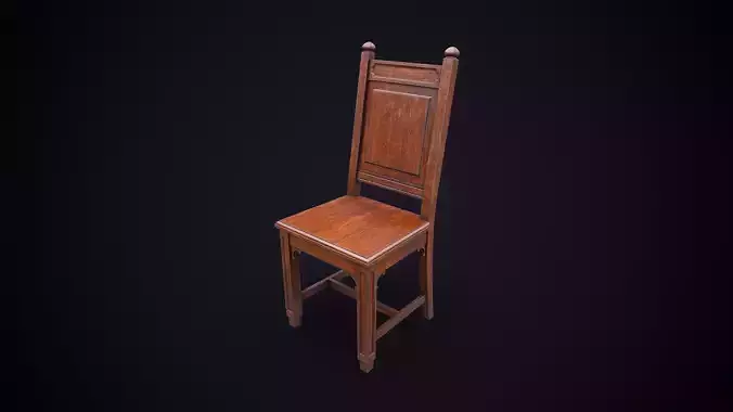 Antique wooden chair