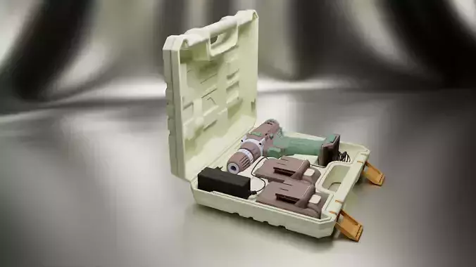 Screwdriver kit box with all components