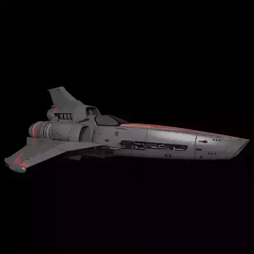 space  fighter 3D model