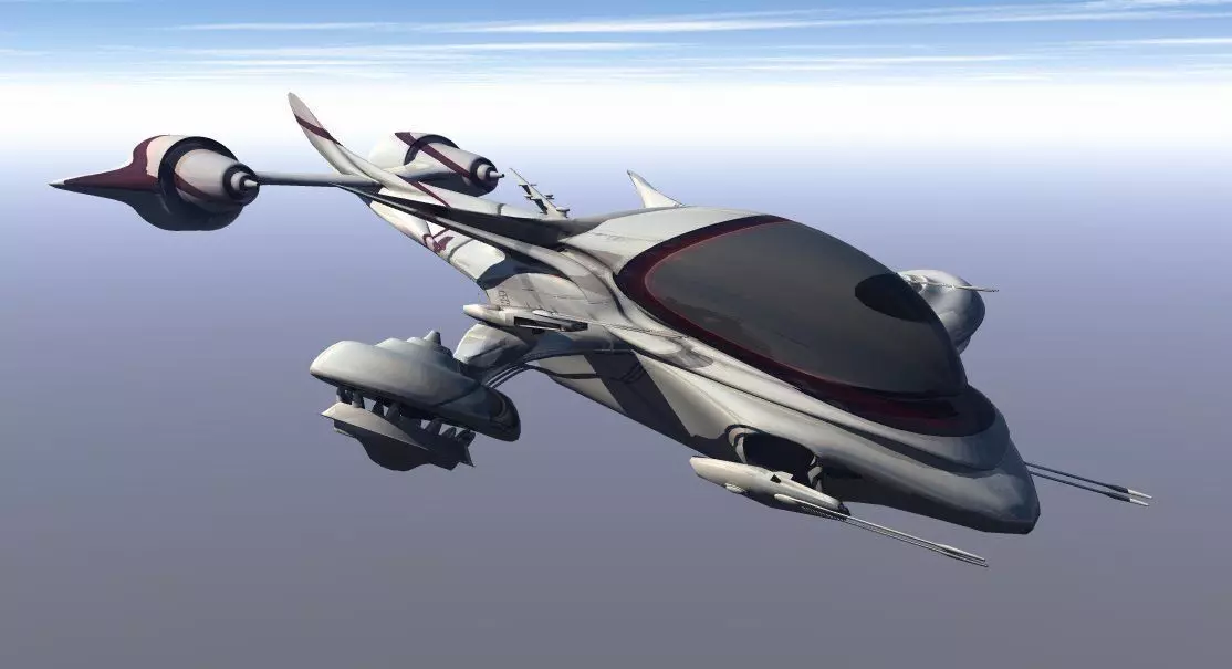 Drone Attacker 3D print model