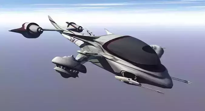 Drone Attacker 3D print model