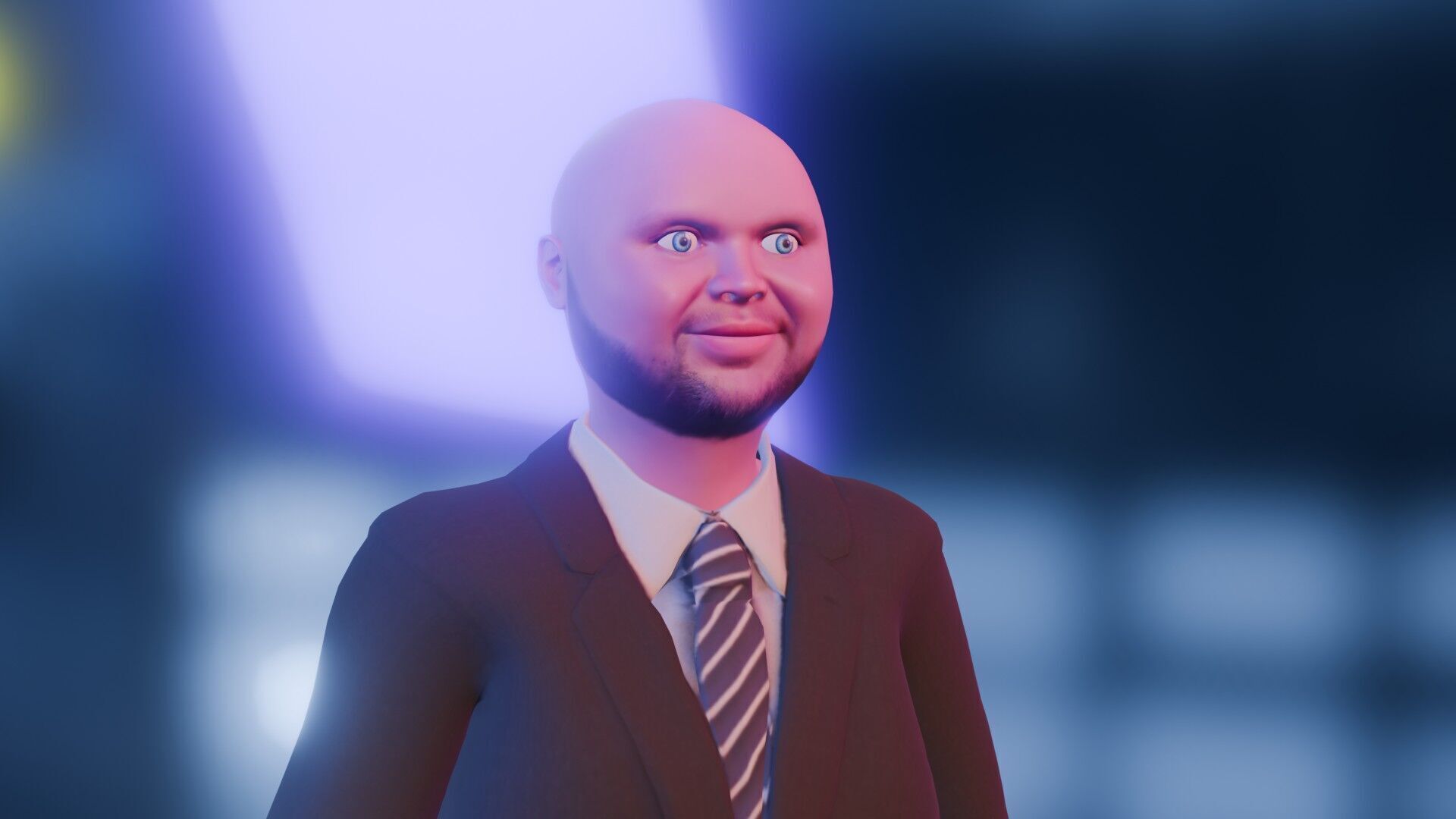 JD Vance Meme Rigged Low-poly 3D model_3