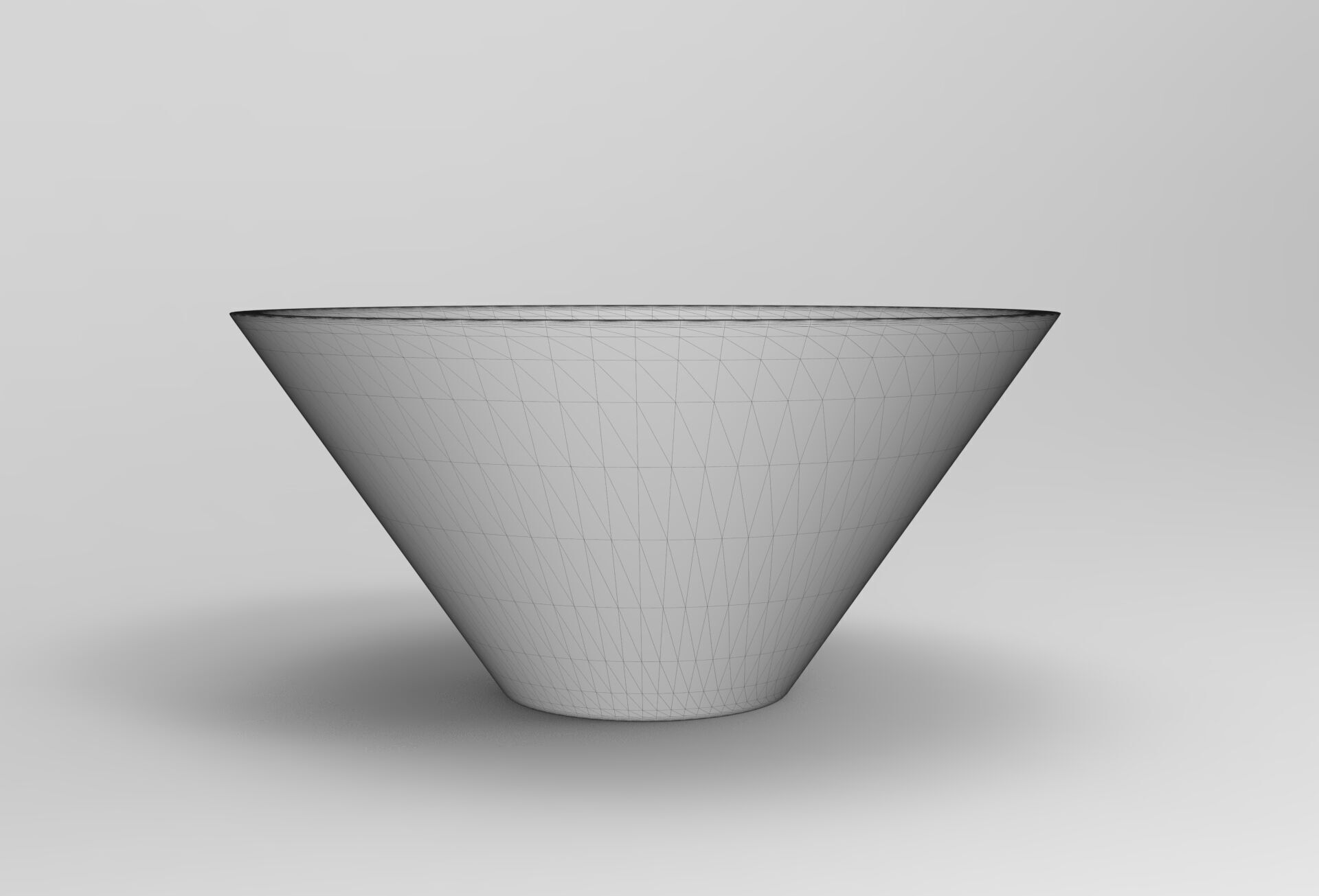 Ke Vase Low-poly 3D model_6