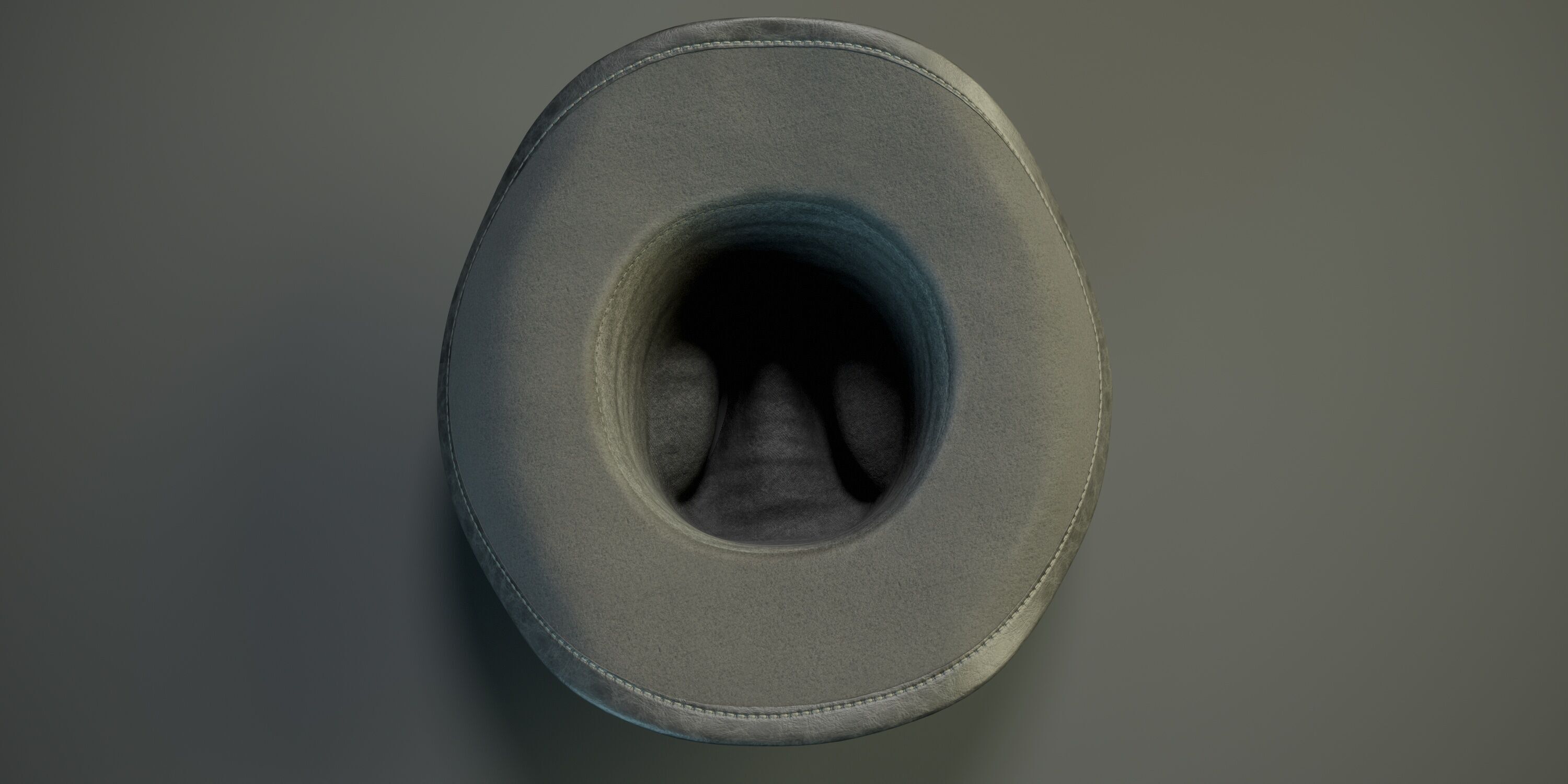 Cowboy Hat PBR Low-poly 3D model_6